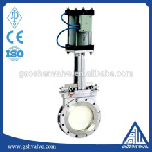 pneumatic operated wafer type knife gate valve pn16
